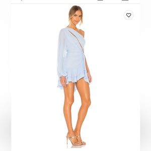 Michael Costello baby blues dress